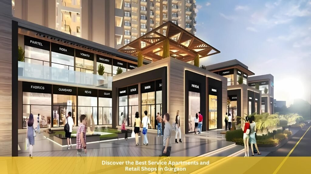 Best Service apartments and retail shops in Gurgaon